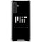 Massachusetts Institute of Technology Galaxy A17 Clear Case