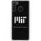 Massachusetts Institute of Technology Galaxy A21 Clear Case