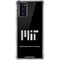 Massachusetts Institute of Technology Galaxy Note20 5G Clear Case