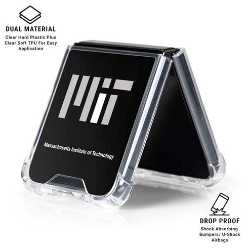 Massachusetts Institute of Technology Galaxy Z Flip6 Clear Case