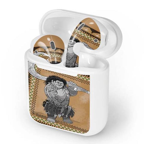 Disney Moana Maui Portrait Apple AirPods Skin