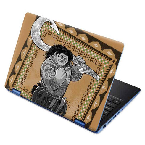 Disney Moana Maui Portrait Aspire R11 11.6in Skin