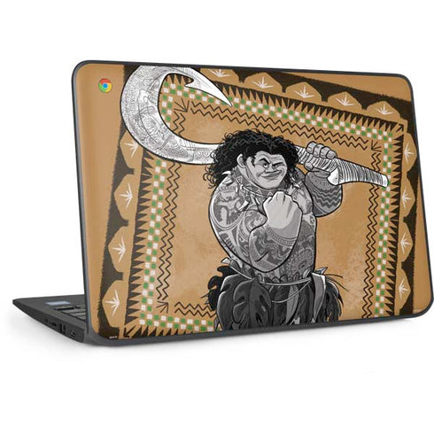 Disney Moana Maui Portrait HP Chromebook Skin