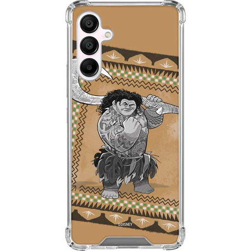 Disney Princess Moana Maui Portrait Galaxy A16 5G Clear Case
