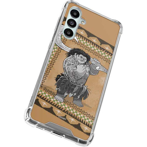 Disney Princess Moana Maui Portrait Galaxy A16 5G Clear Case