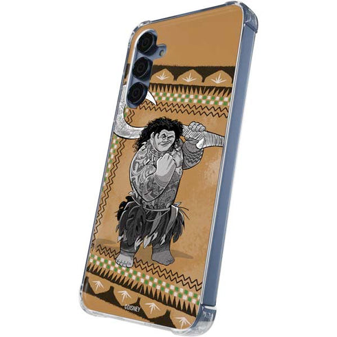 Disney Moana Maui Portrait Galaxy A35 5G Clear Case