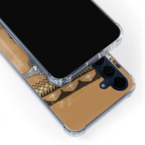 Disney Moana Maui Portrait Galaxy A55 5G Clear Case