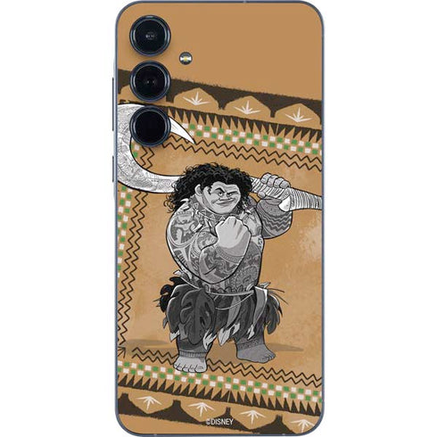 Disney Moana Maui Portrait Galaxy A55 5G Skin