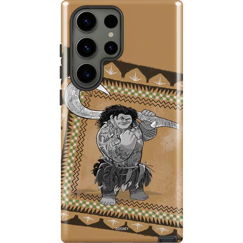 Disney Princess Moana Maui Portrait Galaxy S23 Ultra Pro Case