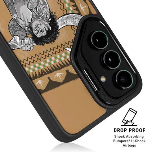 Disney Princess Moana Maui Portrait Galaxy S24 FE Kickstand Case