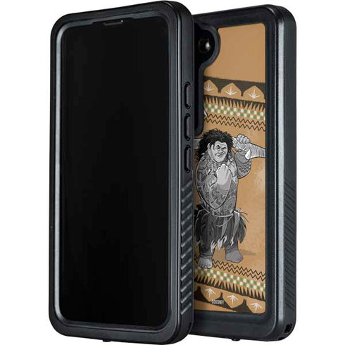 Disney Moana Maui Portrait Galaxy S24 Plus Waterproof Case