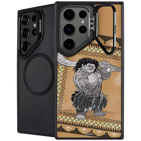 Disney Princess Moana Maui Portrait Galaxy S25 Ultra Kickstand Case