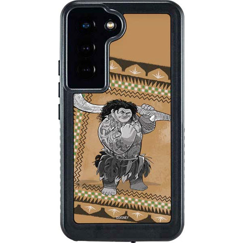 Disney Moana Maui Portrait Galaxy S24 Waterproof Case