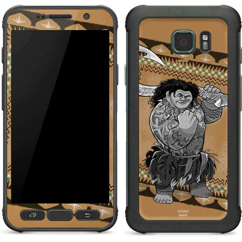 Disney Moana Maui Portrait Galaxy S7 Active Skin