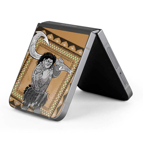 Disney Princess Moana Maui Portrait Galaxy Z Flip6 Skin