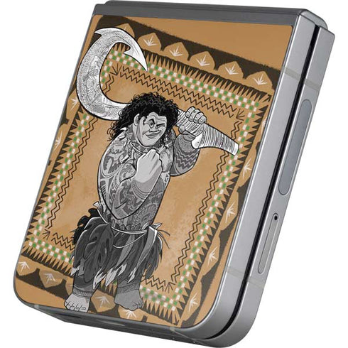 Disney Princess Moana Maui Portrait Galaxy Z Flip6 Skin