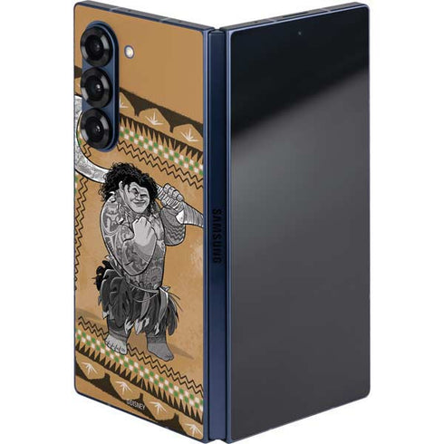 Disney Princess Moana Maui Portrait Galaxy Z Fold6 Skin