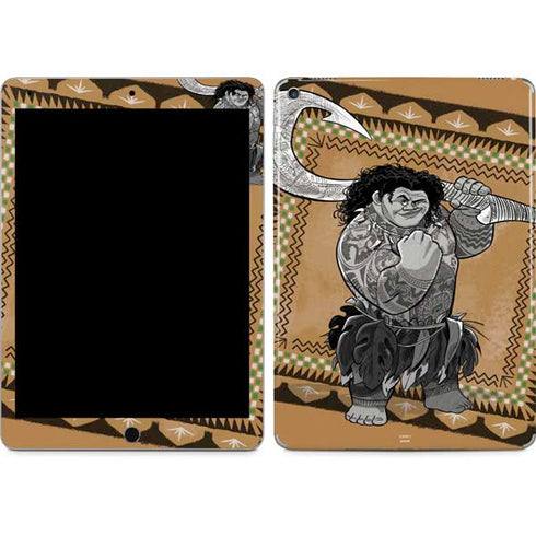Disney Princess Moana Maui Portrait iPad Skins