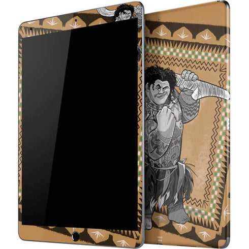 Disney Princess Moana Maui Portrait iPad Skins