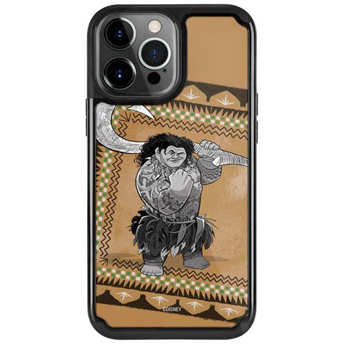 Disney Princess Moana Maui Portrait iPhone Cases