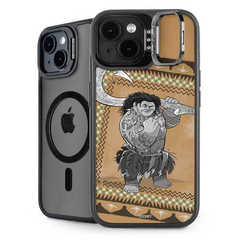 Disney Princess Moana Maui Portrait iPhone 14 Kickstand Case