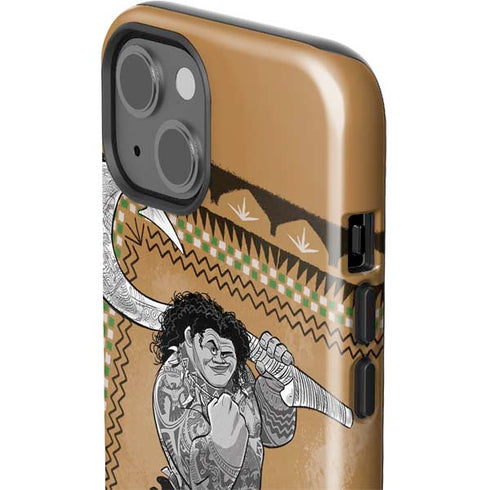 Disney Moana Maui Portrait iPhone 15 Impact Case