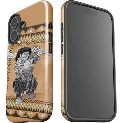 Disney Princess Moana Maui Portrait iPhone 16 Impact Case