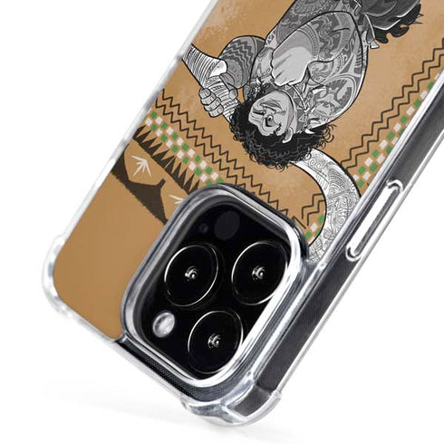 Disney Princess Moana Maui Portrait iPhone 16 Pro Max MagSafe Case