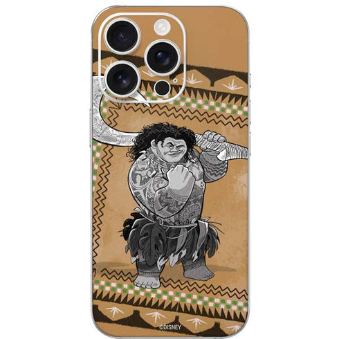 Disney Princess Moana Maui Portrait iPhone 16 Pro Skin