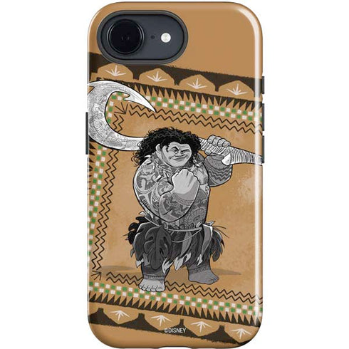 Disney Princess Moana Maui Portrait iPhone 16e Impact Case
