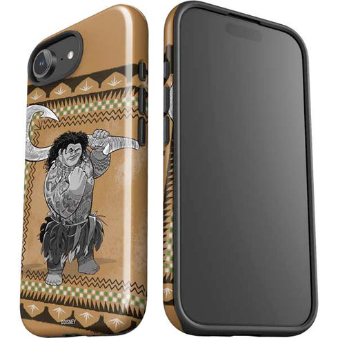 Disney Princess Moana Maui Portrait iPhone 16e Impact Case