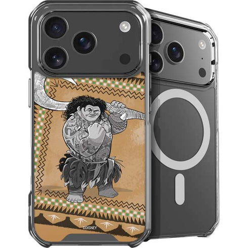 Disney Princess Moana Maui Portrait iPhone 18 Pro Max MagSafe Case