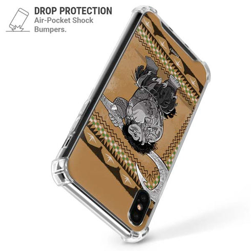 Disney Princess Moana Maui Portrait iPhone X/XS Clear Case