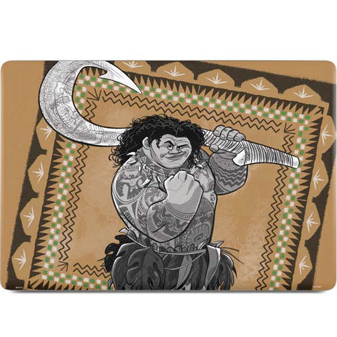 Disney Princess Moana Maui Portrait MacBook Skins