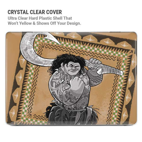 Disney Princess Moana Maui Portrait MacBook Cases