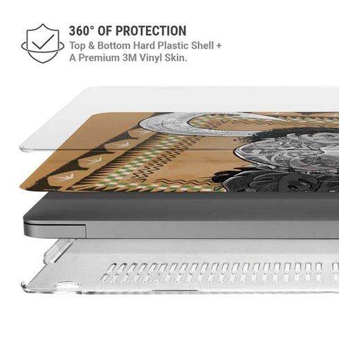 Disney Princess Moana Maui Portrait MacBook Cases