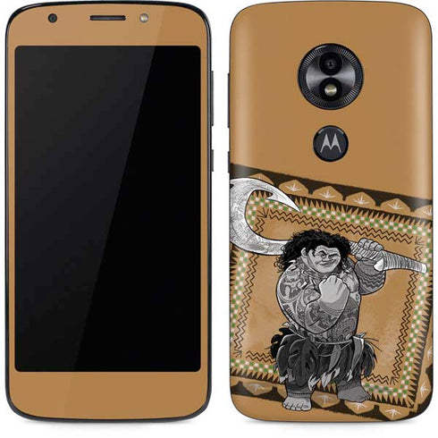 Disney Moana Maui Portrait Moto E5 Play Skin