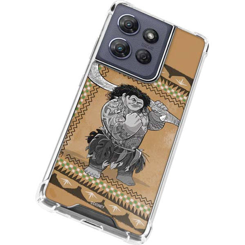 Disney Princess Moana Maui Portrait Moto G Power 5G (2025) Clear Case