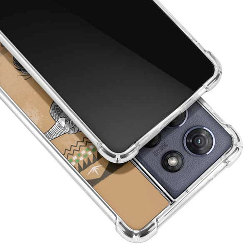 Disney Princess Moana Maui Portrait Moto G Power 5G (2025) Clear Case