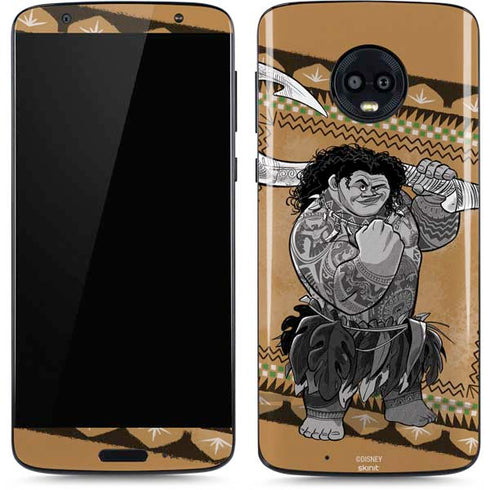 Disney Moana Maui Portrait Moto G6 Skin
