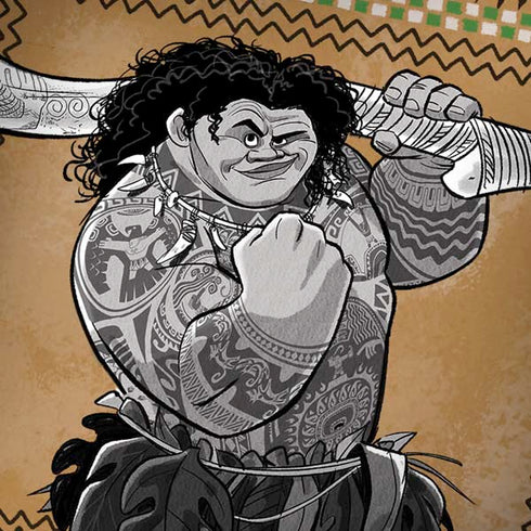 Disney Moana Maui Portrait Moto G6 Skin