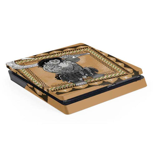 Disney Moana Maui Portrait PS4 Slim Skin
