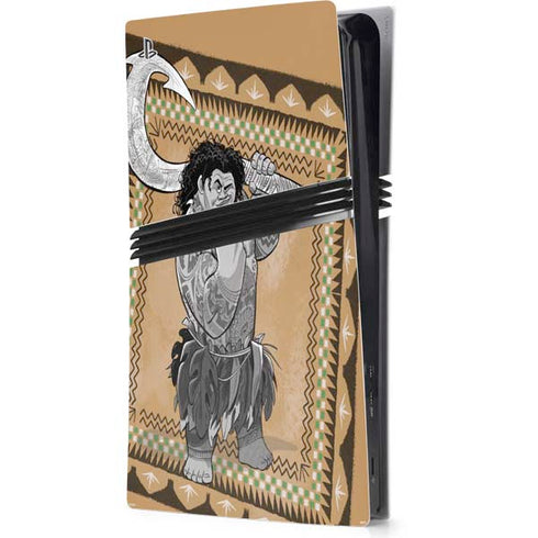 Disney Princess Moana Maui Portrait PlayStation PS5 Skins