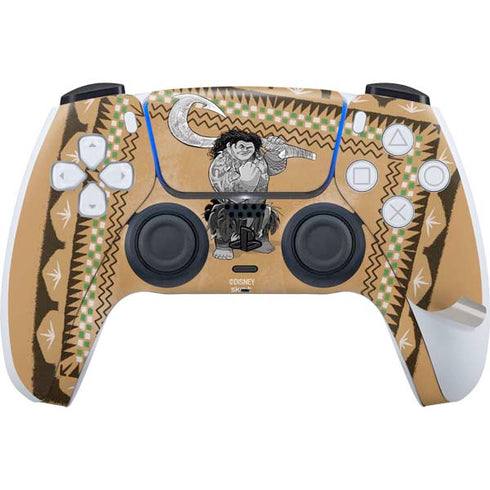 Disney Princess Moana Maui Portrait PS5 Pro Disk Bundle Skin