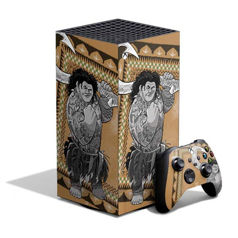 Disney Princess Moana Maui Portrait XBox Series X Digital Edition Bundle Skin