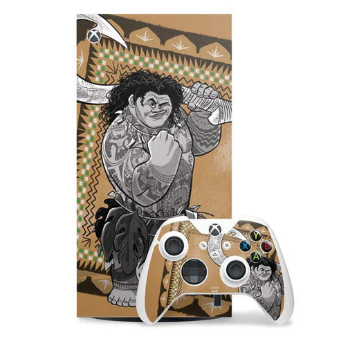 Disney Princess Moana Maui Portrait Xbox Series X Skins
