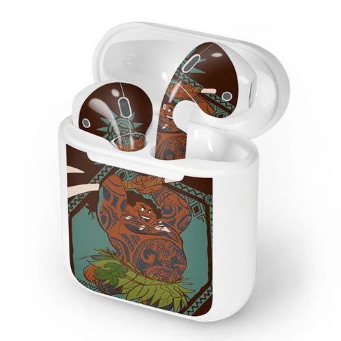 Disney Moana Maui Ready To Fight Apple AirPods Skin
