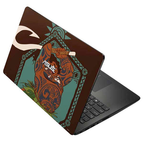 Disney Moana Maui Ready To Fight Asus X502CA 15.6 Skin
