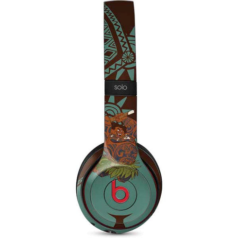 Disney Moana Maui Ready To Fight Beats Solo 2 Wireless Skin