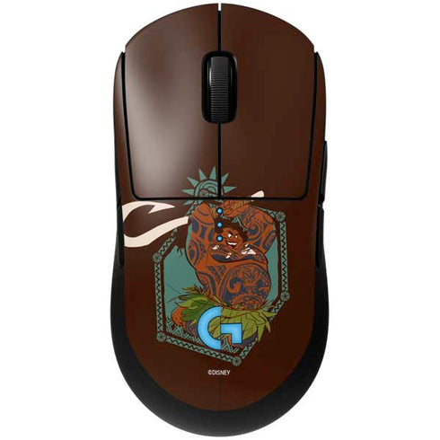Disney Moana Maui Ready To Fight G Pro Wireless Gaming Mouse Skin